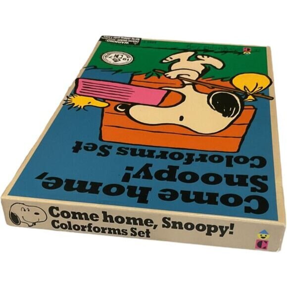 Come Home Snoopy Colorforms Set 1972 Reproduction Peanuts Charles Schultz - Picture 9 of 11